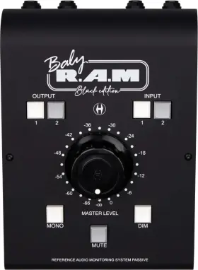 Heritage Audio 789091028253 Baby Ram Monitoring System - Limited-editon Black