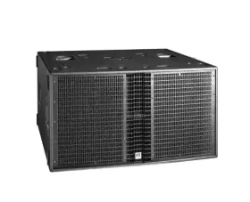 Hk Audio 039373020212 Linear Sub-4000 1200w Active 18 Inch Dual Vented Sub-woofer - Black