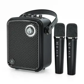 S100-pro Hw Haoworks Voice Amplifier With 2 Wireless Microphones 70w Portable Bluetooth Speaker W