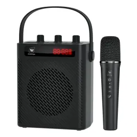 S93-pro Hw Haoworks Voice Amplifier With Wireless Microphone And Speaker - Portable Mini Bluetooth