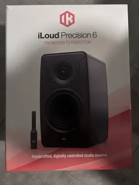 Mon-precision-650-in Ik Multimedia Iloud Precision 6 6.5 Inch Powered Studio Monitor