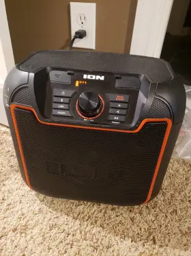 Ion 649661247173 Audio - Sport- All-weather Rechargeable Portable Bluetooth Speaker / Pa