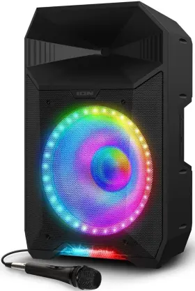 Ion 697333827208 Total Pa Live High-power Bluetooth Speaker System With Premium Wide Sound