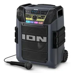 Ion 842655103459 Block Rocker Xl - Portable Bluetooth Outdoor Party Speaker 220w With Karaok