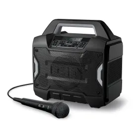 Ion 842655103688 Audio Sport Boom All-weather Rechargeable Speaker With Microphone