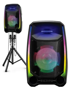 Ipa161-cr Ion Audio Total Pa Ultimate Bluetooth Party Speaker And System With Extreme