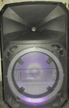 Ion Ipa91d Total Pa Ultra Portable Bluetooth Speaker Led Lights Mic Input Black