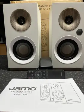 Studio8 Jamo S 801 Powered Monitor Speakers - Slightly Used New Condition