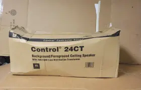 Jbl 050036904650 Control 24ct Micro 4 Inch Ceiling Speakers 70v/100v Pair Open Box-read