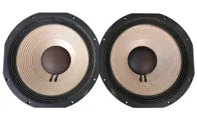 71850-01 Jbl 1400-pro Pair 1400 Pro 14 Inch Lf Speakers Woofers Matched 4.3 Dcrs Clean