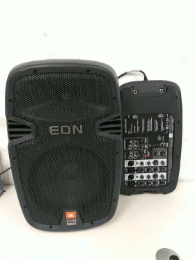 210p Jbl Eon Portable System 4 Chanel Mixer One Speaker With