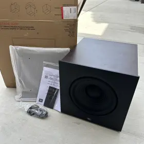 220p Jbl - Stage 12-inch Powered Subwoofer Espresso Jbl220pblkam