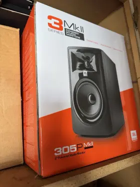 305p Jbl 308p 3 Series Mkii Powered Studio Monitor Speakers Pair