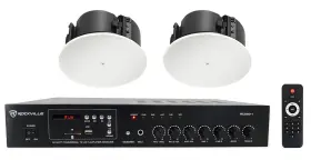 Rcs80-1 Jbl 424lp 2 Control 4 Inch Low Profile 70v Commercial In-ceiling Speakers Amplifier