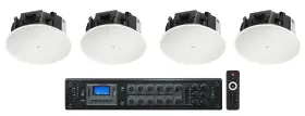 Rcs350-6 Jbl 426lp 4 Control 6.5 Inch Low Profile 70v Commercial In-ceiling Speakers Amp