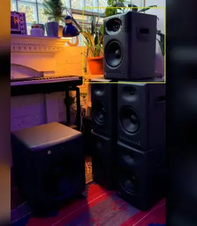 4328 Jbl Lsr 5.1 Studio Monitor System With Subwoofer And Room Correction Mic