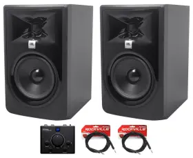 Rctr110b Jbl 613817039752 2 305p Mkii 5 Inch Powered Studio Monitors Presonus Bluetooth Monitor Controller