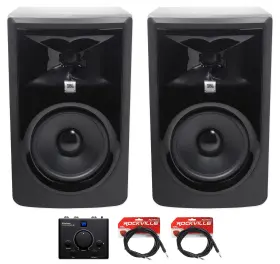 Rctr110b Jbl 613817039769 2 306p Mkii 6 Inch Powered Studio Monitors Presonus Bluetooth Monitor Controller