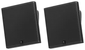 Slp14 Jbl 613817126490 Pair Slp14/t-bk Sleek Low-profile On Wall Mount 4 Inch 70v Commercial Speakers