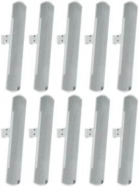 Col600-wh Jbl 613817130183 10 24 Inch White 70v Commercial Slim Column Wall Mount Array Speakers