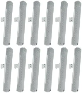 Col600-wh Jbl 613817130190 12 24 Inch White 70v Commercial Slim Column Wall Mount Array Speakers