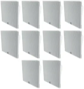 Slp14 Jbl 613825730542 10 Slp14/t-wh Low-profile On Wall Mount White 4 Inch 70v Commercial Speakers