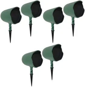 Gsf6-gn Jbl 613825731105 6 6.5 Inch Landscape Ground Stake/wall Mount 70v Commercial Speakers Amp