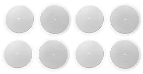 Jbl 613826581228 8 Control 26ct 6.5 Inch 60w 70v Commercial Ceiling Speakers For Restaurant/bar