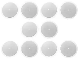 Jbl 613826581259 10 Control 26ct 6.5 Inch 60w 70v Commercial Ceiling Speakers For Restaurant/bar