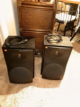 6208 Jbl Bi-amplified Reference Monitors Pair