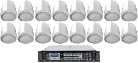 Rcs1000-6 Jbl 65p/t-wh 16 Control 5.25 Inch 60w Commercial 70v Hanging Pendant Speakers Amp