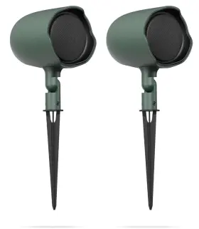 Gsf3gn Jbl 691991039300 Professional Ground-stake Outdoor Landscape Speaker 3 Inch Coax Green