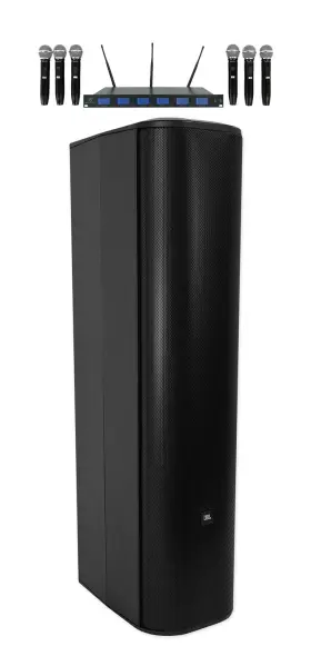 Rwm-66 Jbl 70je-1 Cbt 500w Extension For 70j-1 Line Array Column Speaker 6 Mics
