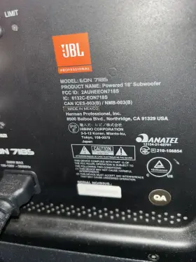 715s Jbl Eon Subwoofer