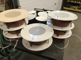 8130 Jbl Industrial Series 8 Ohm Speaker 4 Pairs