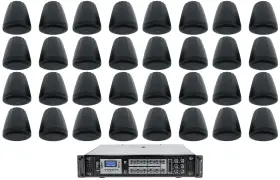 Rcs1000-6 Jbl C64p/t 32 Control 64p/t 4 Inch 30w Commercial 70v Hanging Pendant Speakers Amplifier