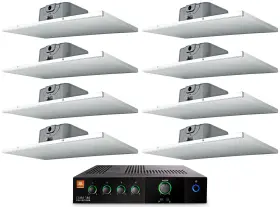 Csma180 Jbl Dcs6t Csma 180 Commercial 70v Amplifier 8 2ft X 1ft Drop Ceiling Tile Speakers