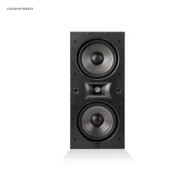 Dual6.5 Jbl Dual6 Studio 6 Inch 2way Inwall Speaker With Compression Tweeter Black