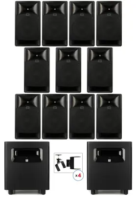 Immersivesyjb3 Jbl 7.1.4 Immersive Audio Studio Monitor System