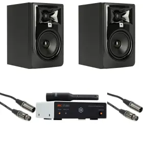 Lsr305mk2arcbn Jbl 305p Mkii 5-inch Powered Studio Monitor Pair And Ik Multimedia Arc