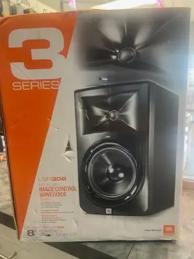 Lsr308p-mkii-rst-03 Jbl Lsr 308 3 Series Powered Studio Monitor 8 Inch Woofer Brand New Unopened