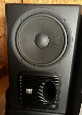 Lsr6312sp Jbl Linear Spatial Reference Powered Studio Subwoofer System Black