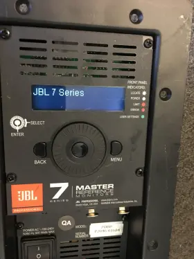 Lsr705 Jbl Powered Speaker Lsr 705 Amp Bucket Tested To Power On Only