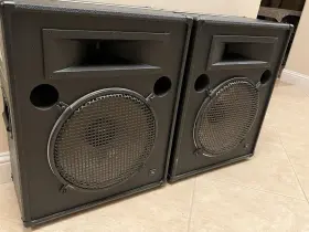 Mi-634 Jbl Pair Pa Music Reinforcement Speakers 15 Inch