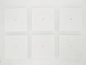 Mtc-414sg Jbl 6 White Square Grilles For Control 412 / 414 Ceiling Speakers