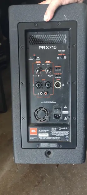 Prx710 Jbl 10 Inch Two-way Powered Speaker Working Used As Is