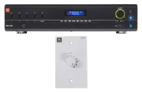 Vma1240 Jbl Csr-v-wht Commercial/restaurant 120w Bluetooth Amplifier White Wall Controller