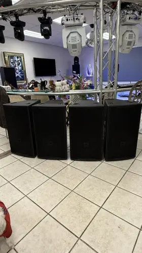 Vp7215 Jbl Vp7215/95dp Powered Loudspeaker System Rare Find Stage Speakers