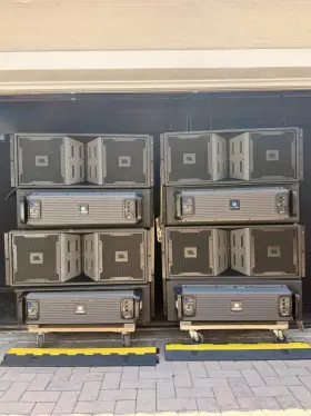 Vt4888dp-da Jbl 8 Vertec Active 3-way Line Array With Digital Audio Input Module Vt4888dp-da Jbl 8 Vertec Active 3-way Line Array With Digital Audio Input Module