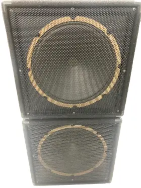 Alnico-5 Jensen Alnico 5 12-inch Concert Series Speakers In 2 Speaker Boxes. Untested